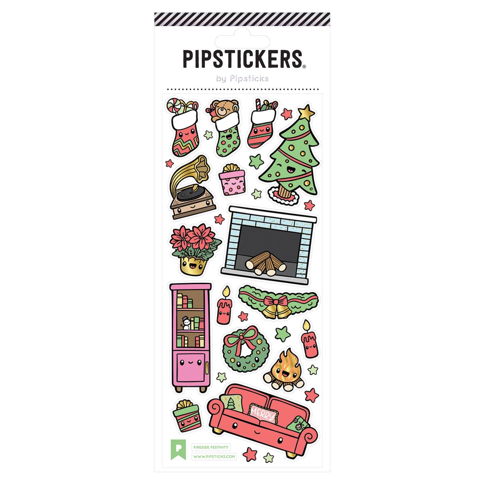 Fireside Festivity Stickers