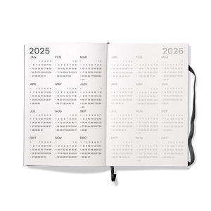 2025 Weekly Planner | Similar A5 size | Black