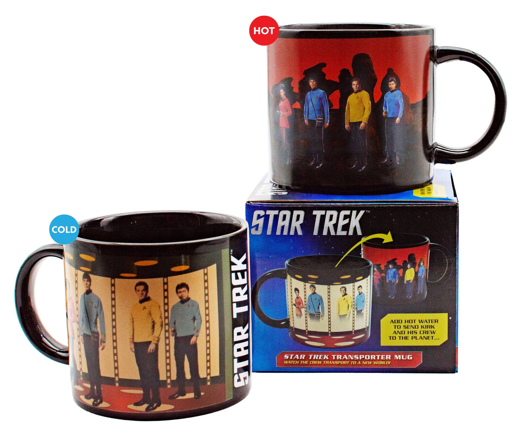 Star Trek Transporter Heat-Changing Mug