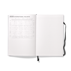 2025 Weekly Planner | Similar A5 size | Black