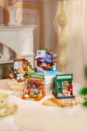 DS040 The Muse Bookshop Rolife DIY MINI House Crafts Puzzles