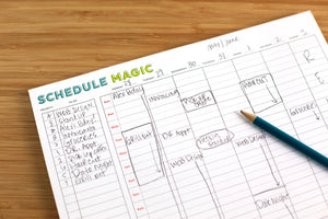 Weekly Schedule Magic Notepad