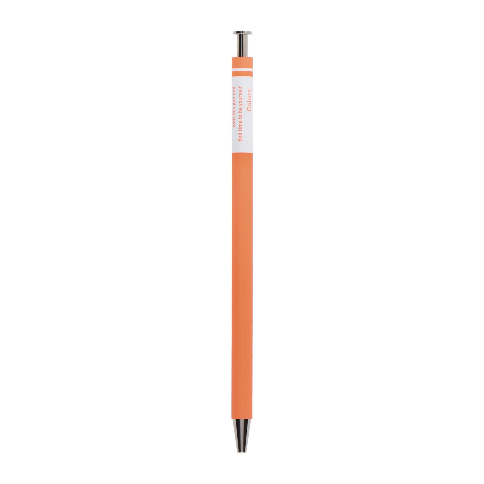 Gel Ball Pen/MARK'STYLE/Colors / MARK'STYLE: Orange