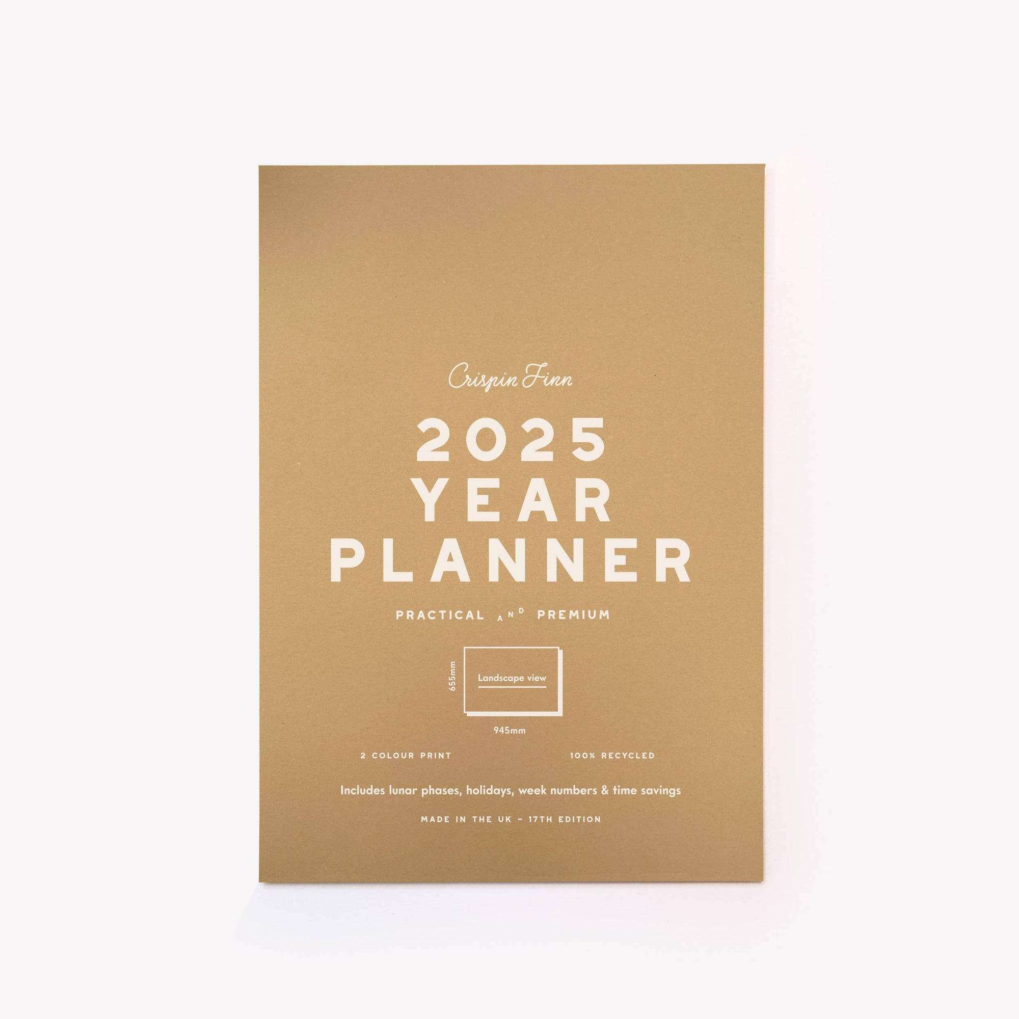 2025 Year Planner - Classic Landscape View