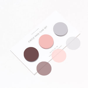 Circle Page Flag Trio: Leché/Cashmere/Nude Vol 9