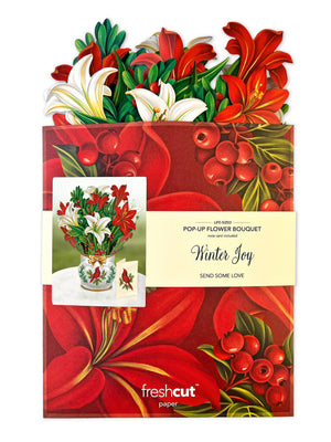 Winter Joy (Pop up holiday Greeting Card)