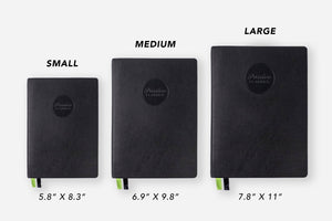 Weekly 2025 Planner Elite Black: Elite Black / Small (5.8” x 8.3”) / Sunday