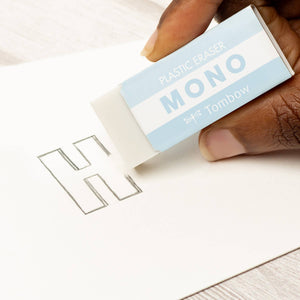 MONO Graph Mechanical Pencil + Eraser Set: Ice Blue