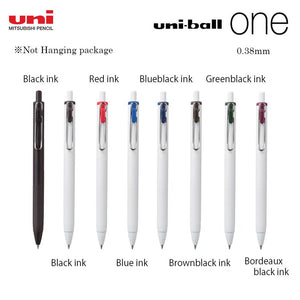 MITSUBISHI UNI BALL ONE BALLPOINT PEN: Blue / 0.5mm