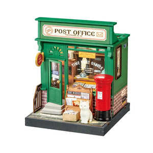 DS037 Century Post Office Rolife DIY MINI Miniature House