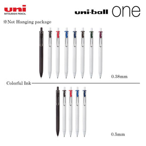 MITSUBISHI UNI BALL ONE BALLPOINT PEN: Blue / 0.5mm