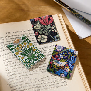 William Morris Magnetic Bookmarks