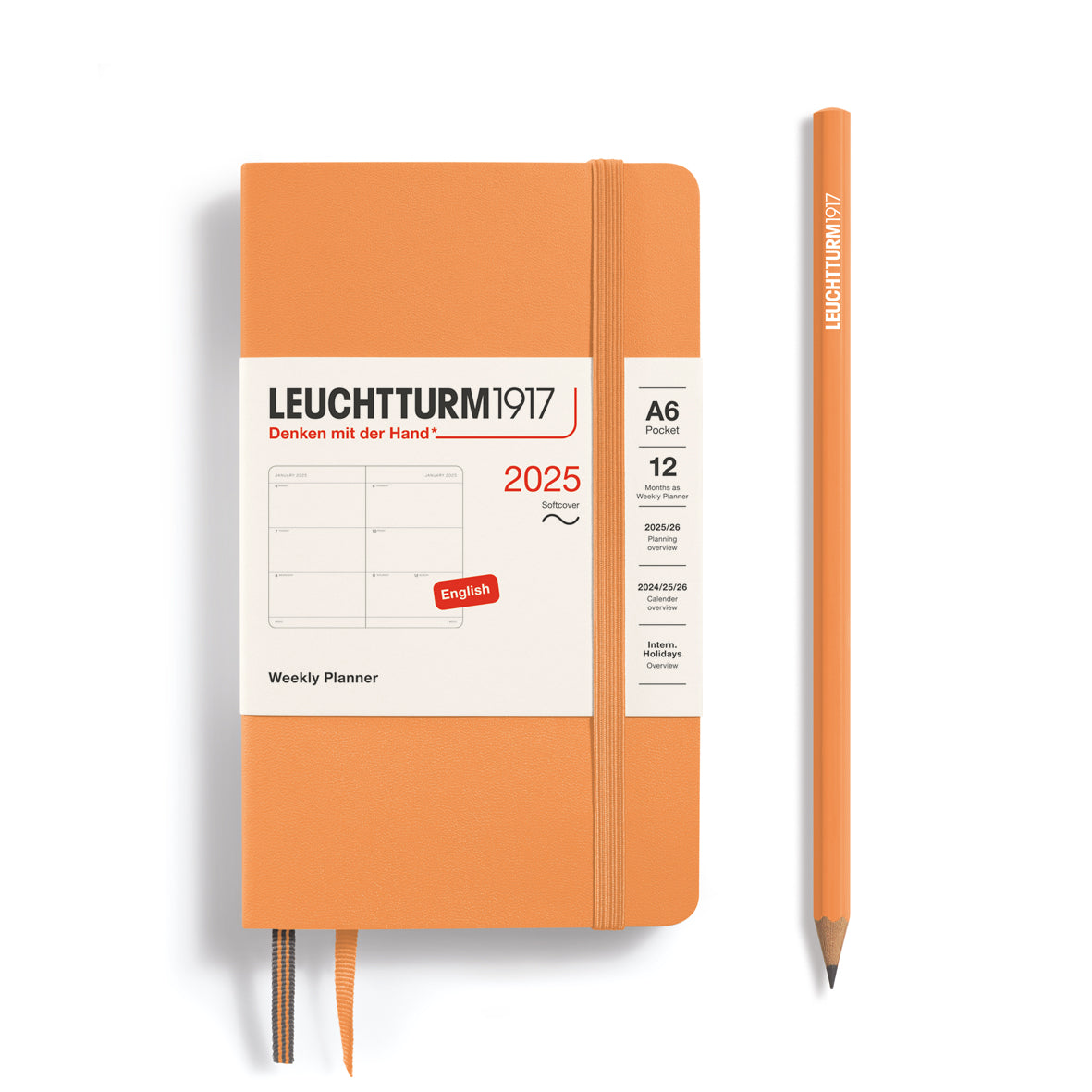 A6 2025 Weekly Planner Pocket, LEUCHTTURM1917