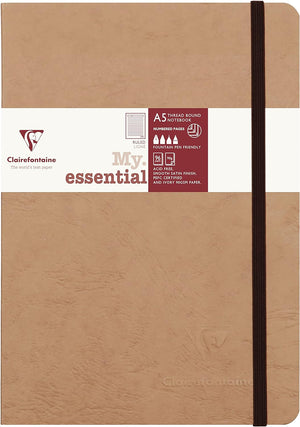 Clairefontaine My Essential Paginated Journal (A5) - Lined