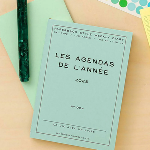 2025 Weekly Planner Poche A6