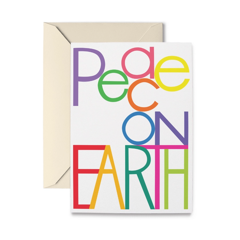 Peace on Earth Holiday Cards - Set of 10