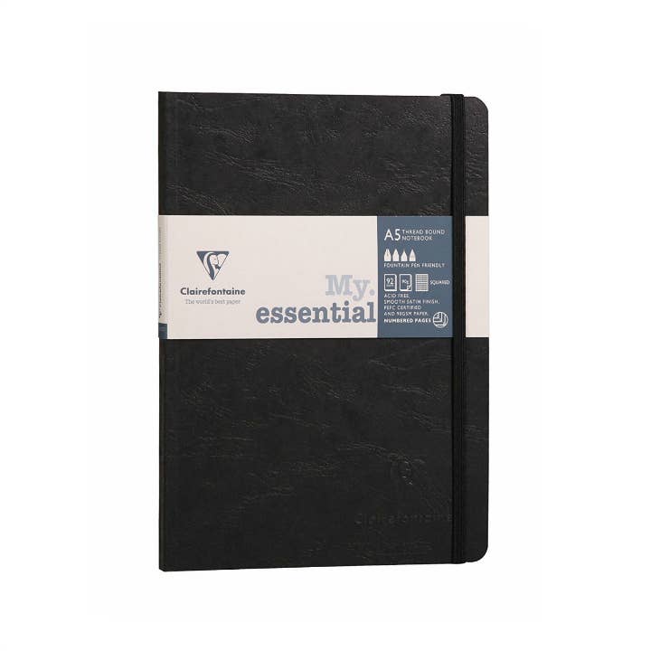 Clairefontaine My Essential Paginated Journal (A5) - Lined