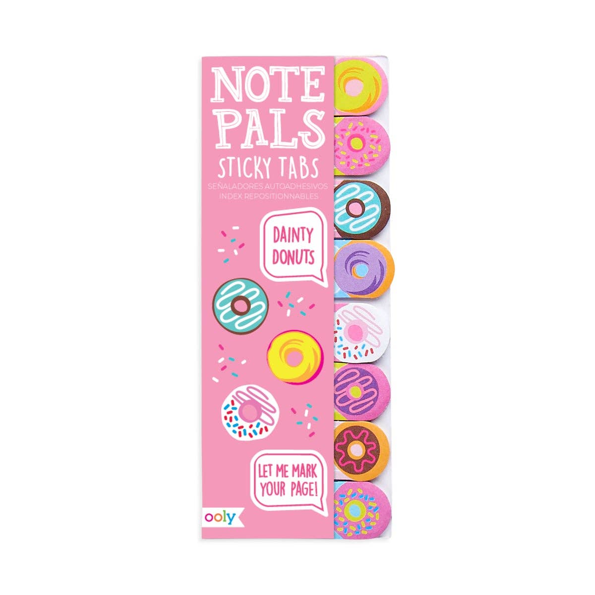 Note Pals Sticky Tabs - Dainty Donuts (1 Pack) - Paper Herald