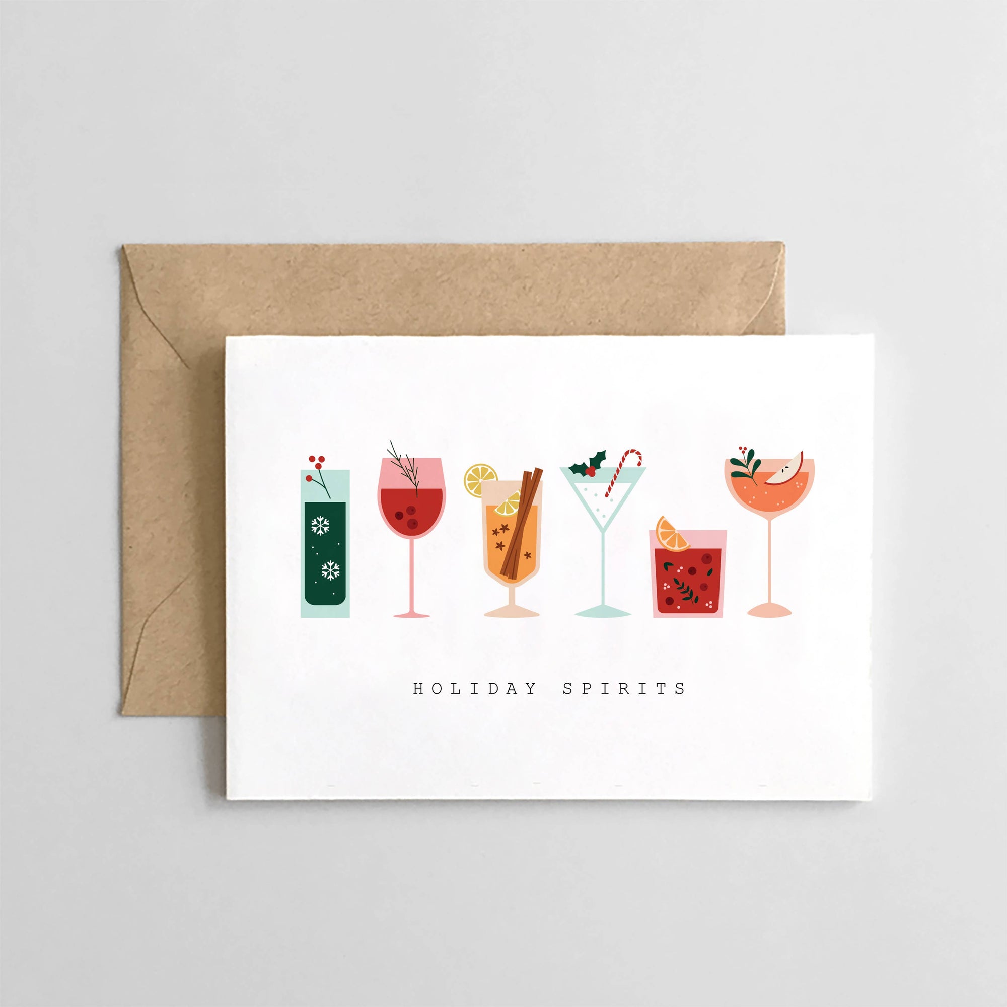 Holiday Spirits - Christmas Card